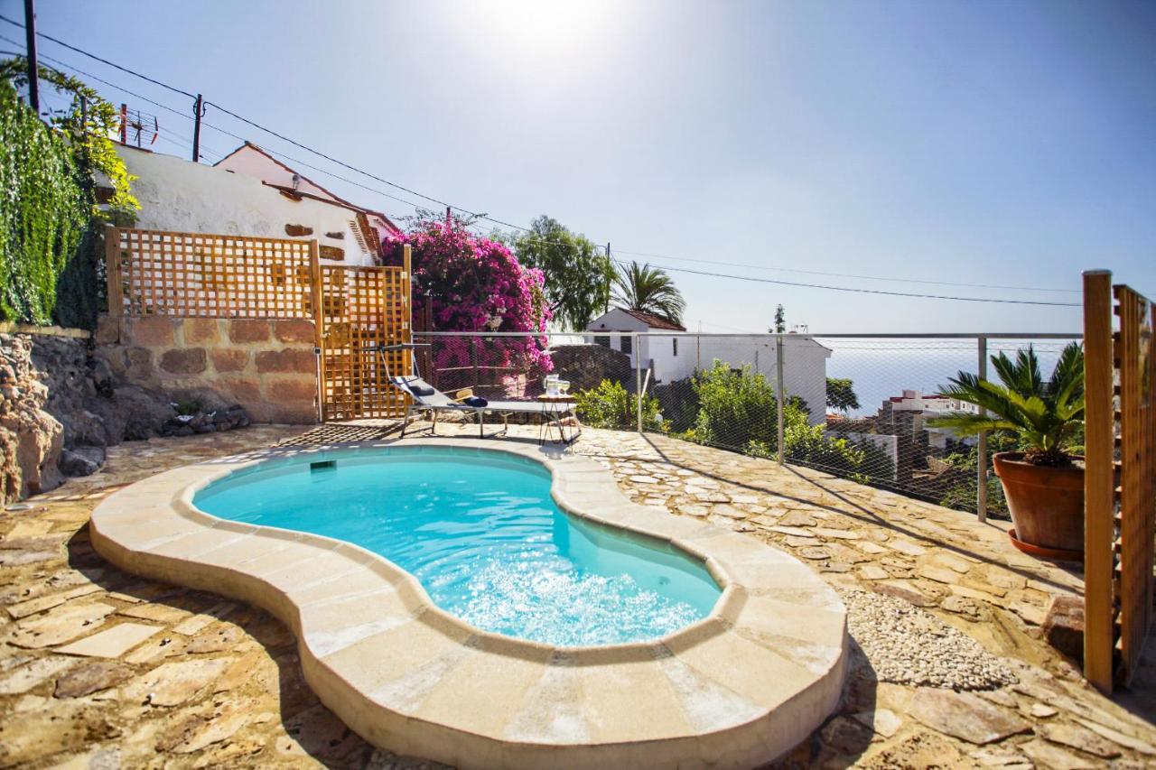Romantic Hamlet Cottage With Private Pool La Fragua De Eliseo Candelaria Esterno foto