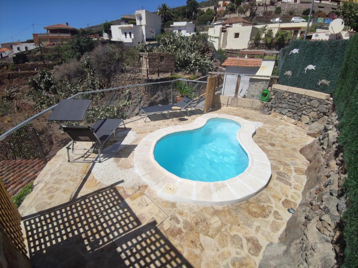 Romantic Hamlet Cottage With Private Pool La Fragua De Eliseo Candelaria Esterno foto