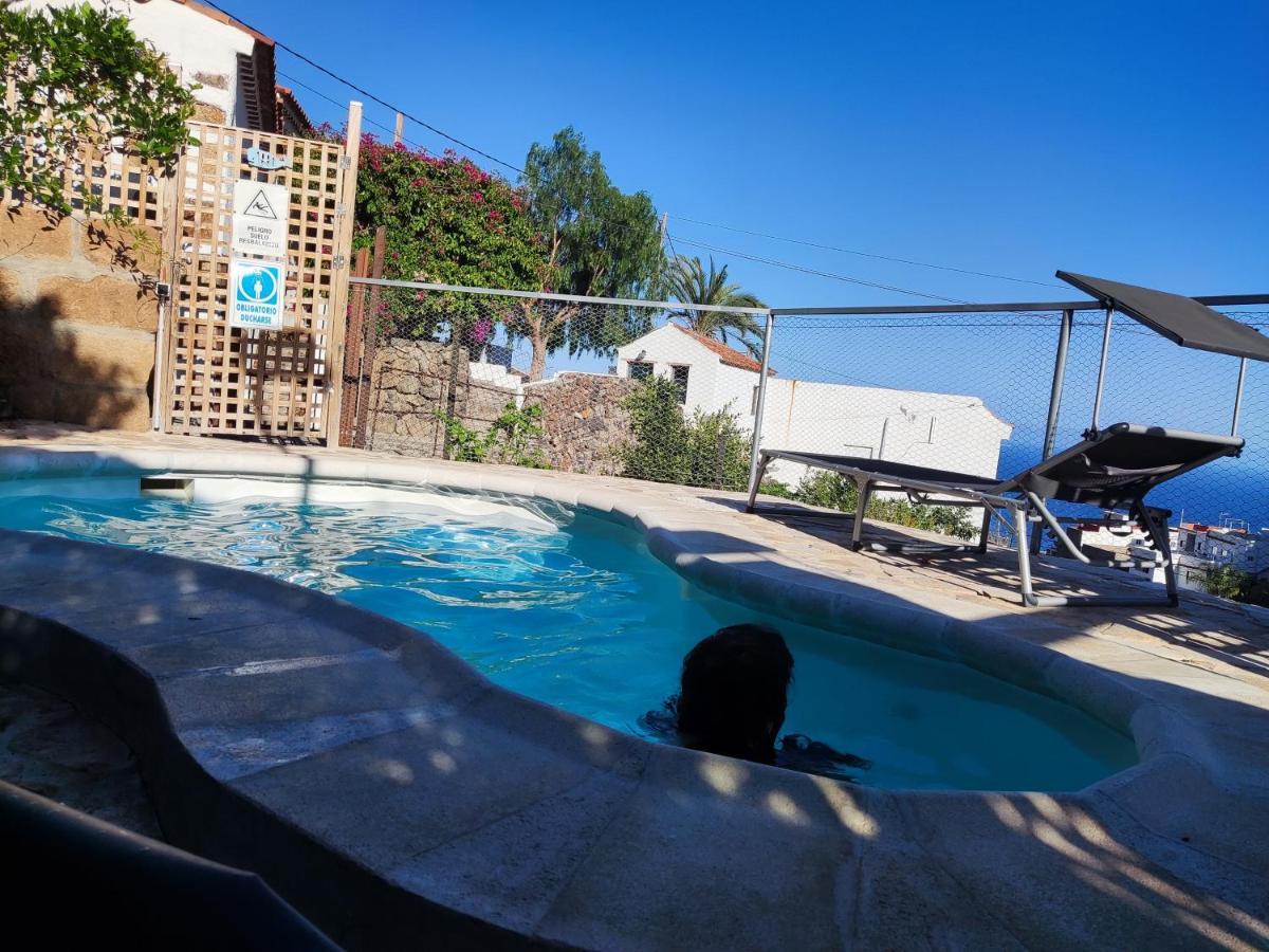 Romantic Hamlet Cottage With Private Pool La Fragua De Eliseo Candelaria Esterno foto
